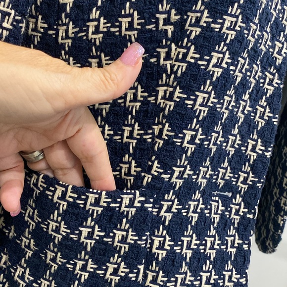 NWT Banana Republic Tweed Blazer 3/4 Sleeve |Size 8 - Picture 2 of 11